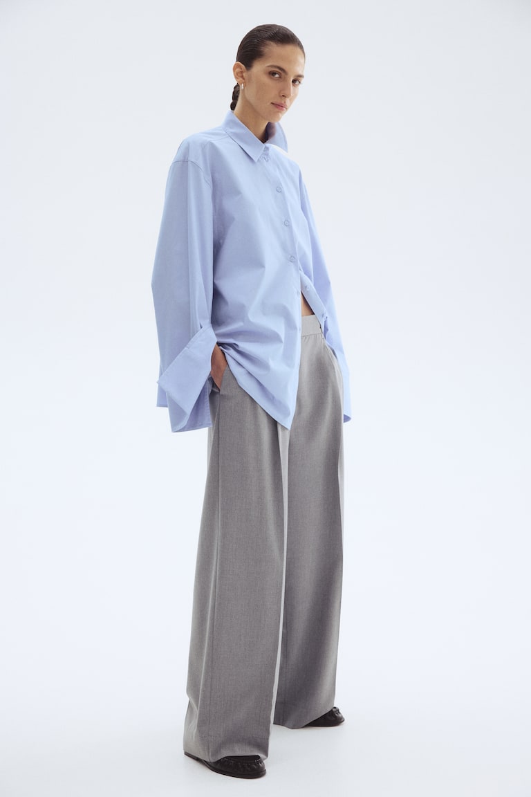 Wide Tailored Trousers