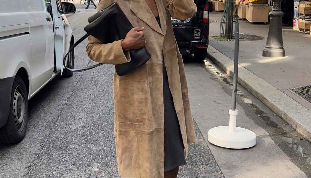 I Can't Believe This Chic Suede Jacket Is From the High Street—and Already Selling Out