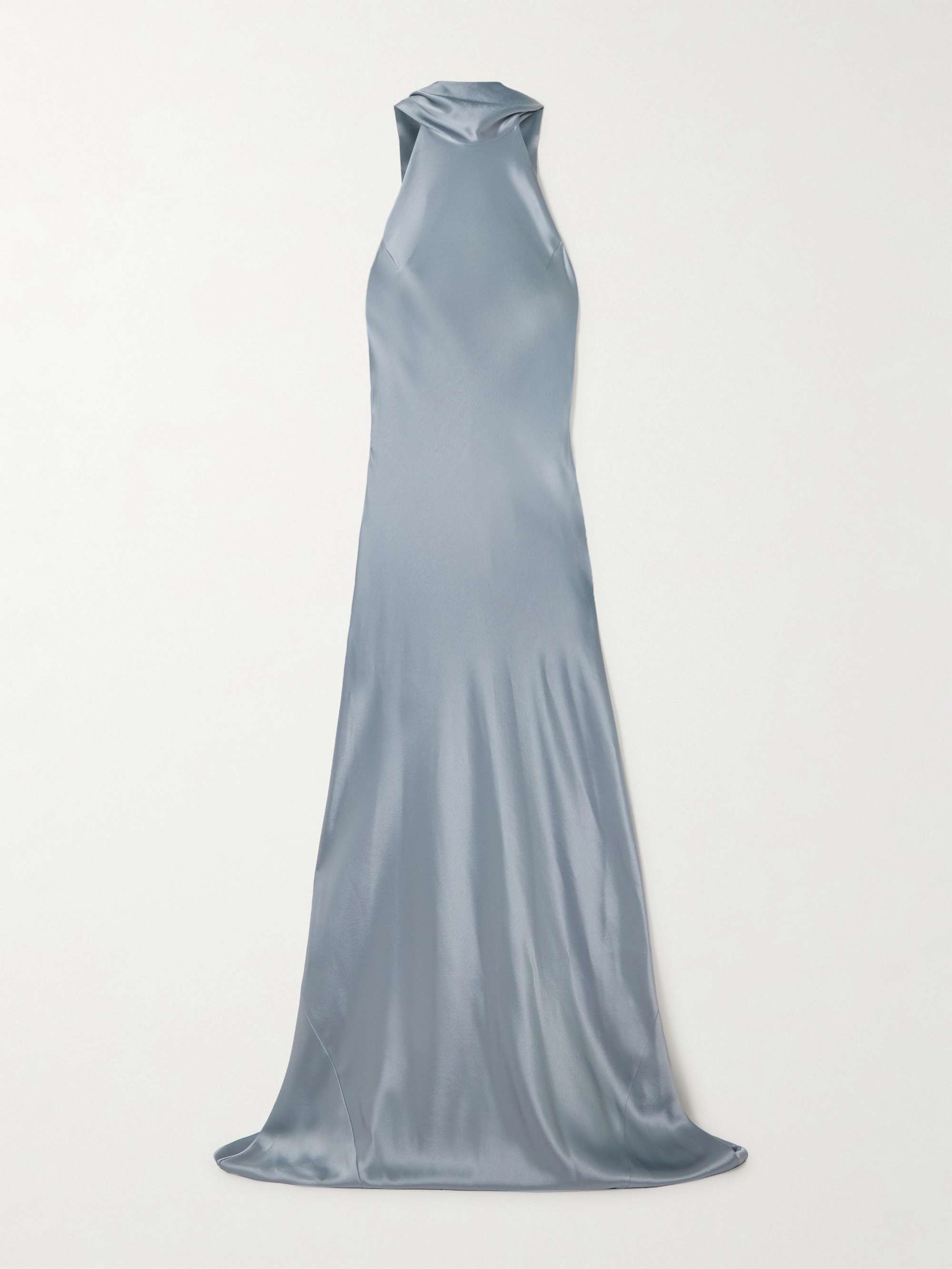 Sienna Satin Halterneck Gown