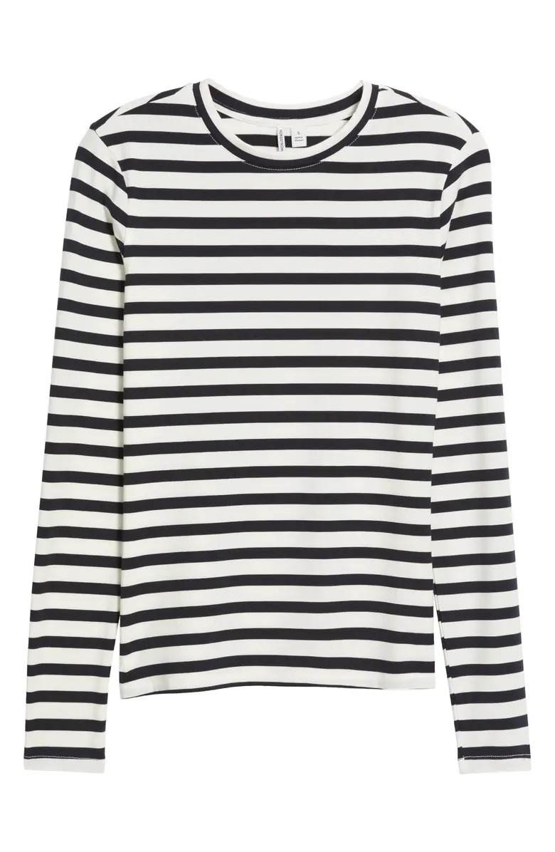 Nordstrom, Long Sleeve Crewneck T-Shirt