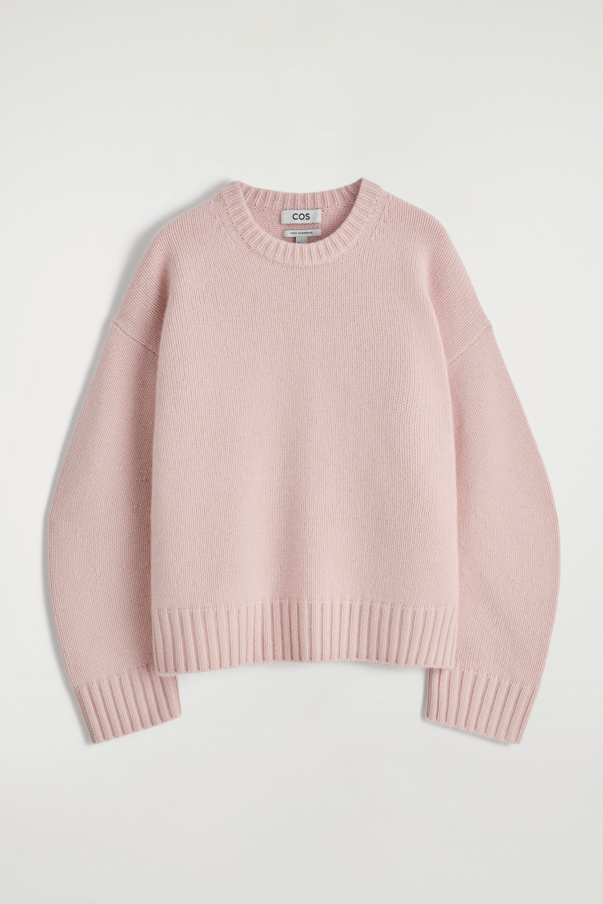 Chunky Pure Cashmere Crew-Neck Sweater