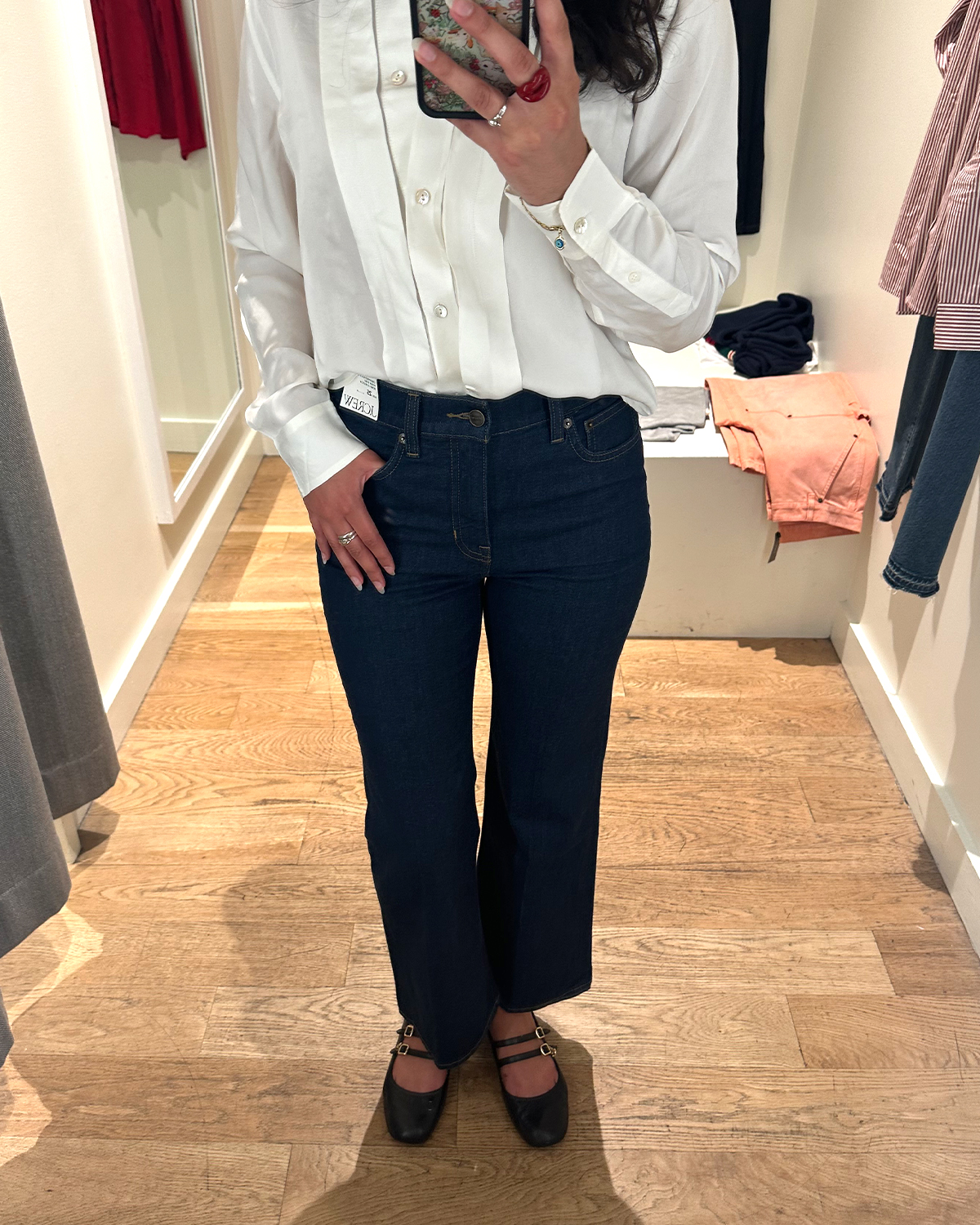 WWW Editor Josephine Hadjiloucas J.Crew Try On