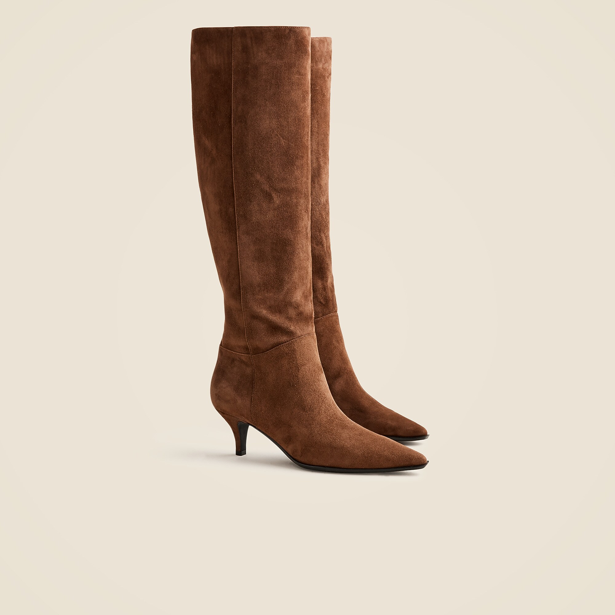 jcrew, New Stevie Knee-High Boots in Suede