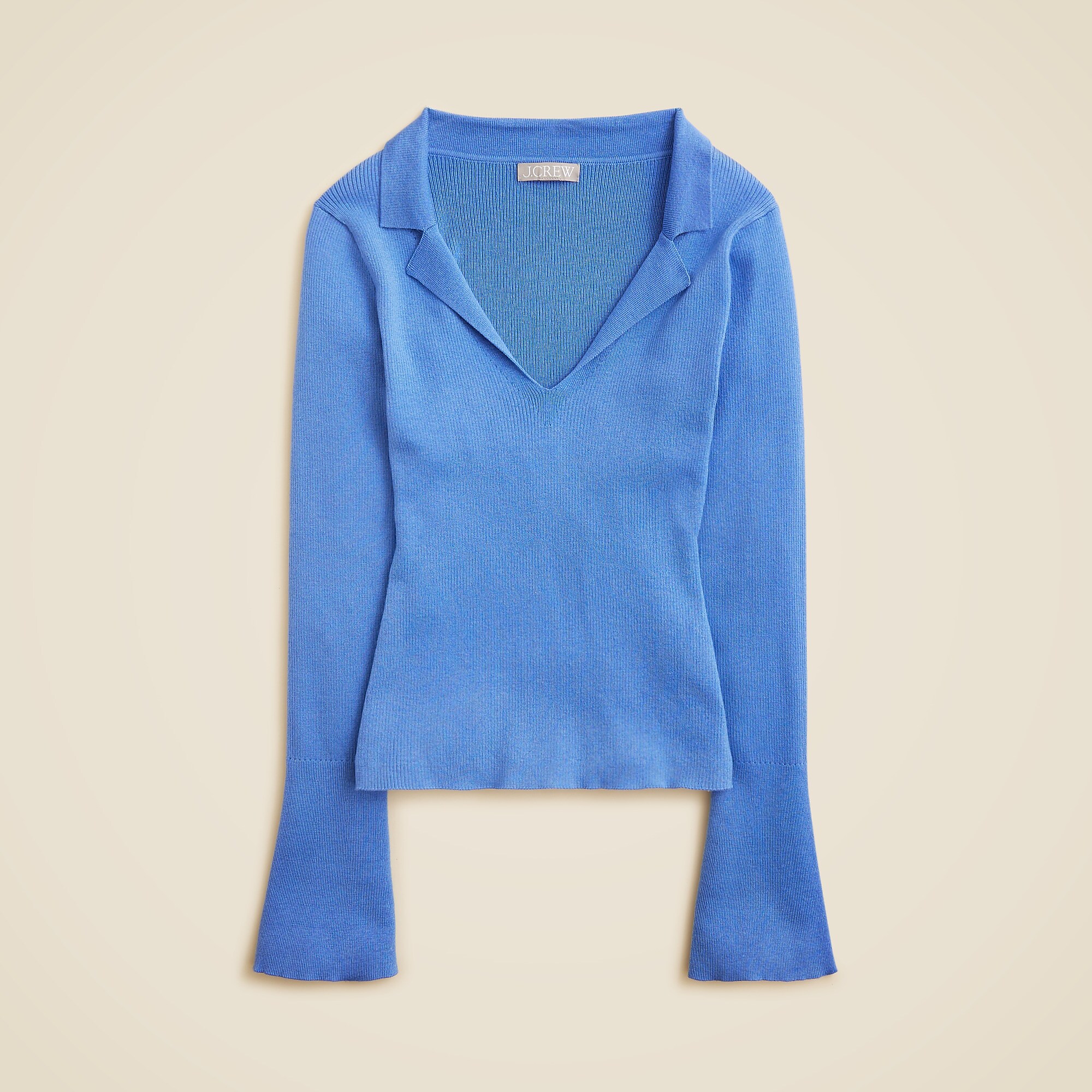 jcrew, Fitted Pullover Sweater in Tencel&amp;trade; Lyocell Blend
