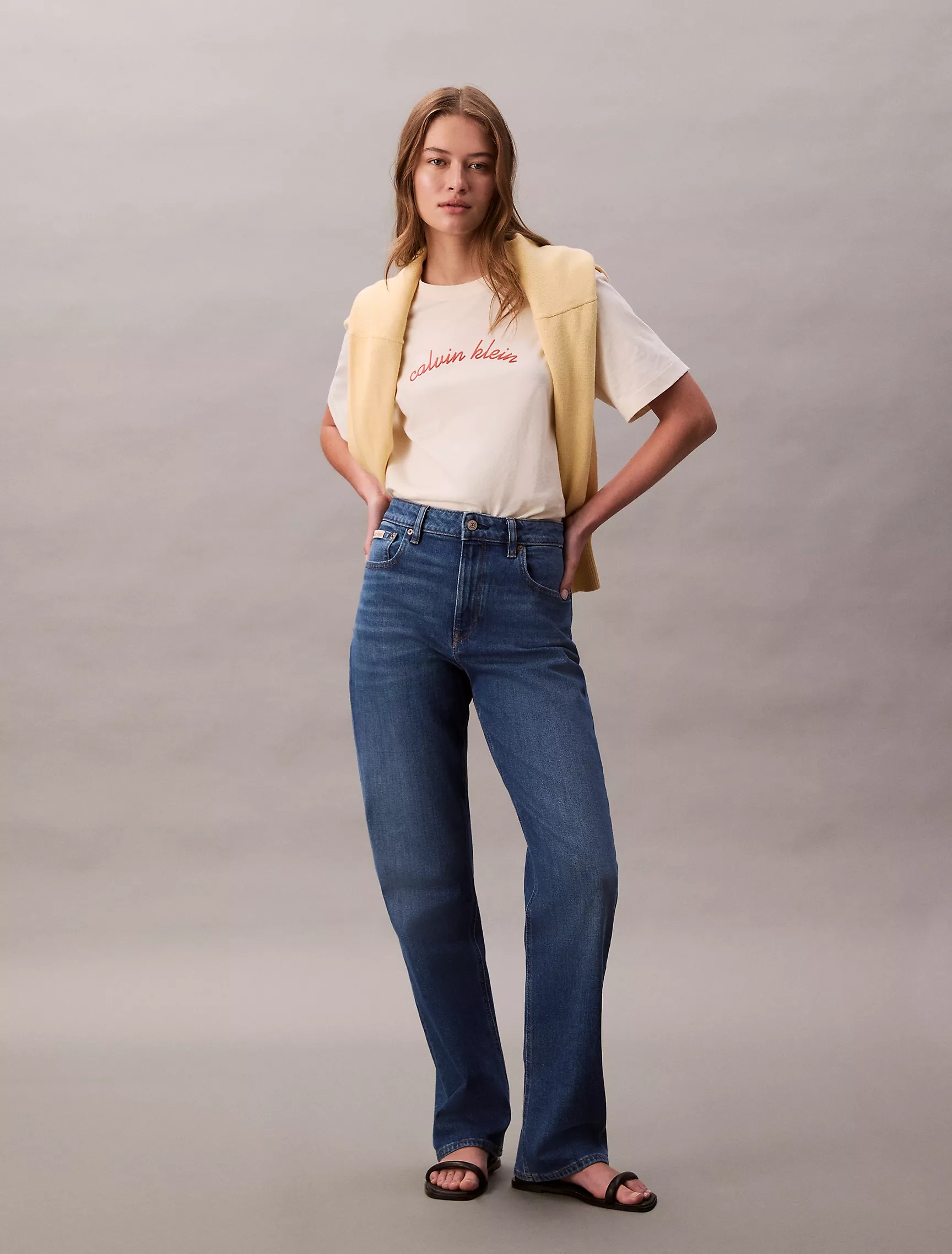 Script Logo Graphic Boxy T-Shirt