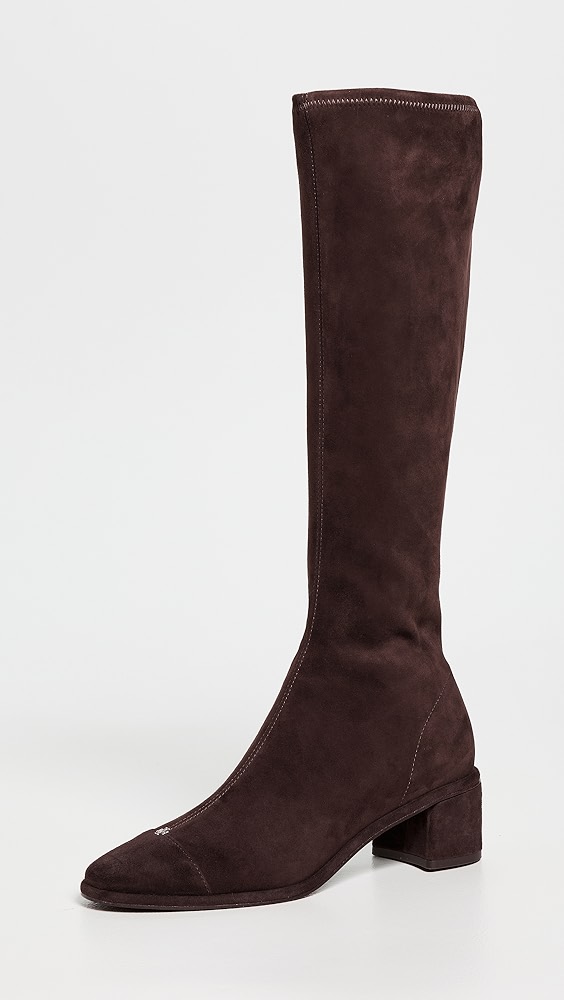 Tory Burch Cap Toe Knee High Boots 55mm