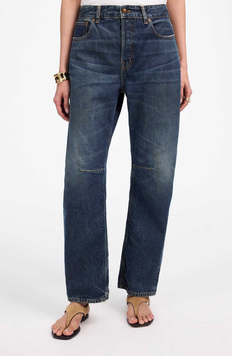 The Darted Barrel Leg Jean