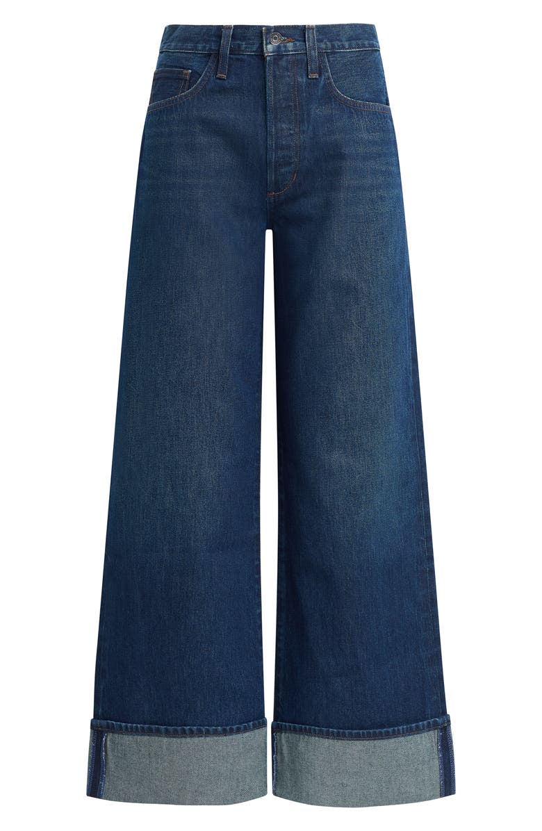 The Masha Shortie Cuffed High Waist Wide Leg Jeans