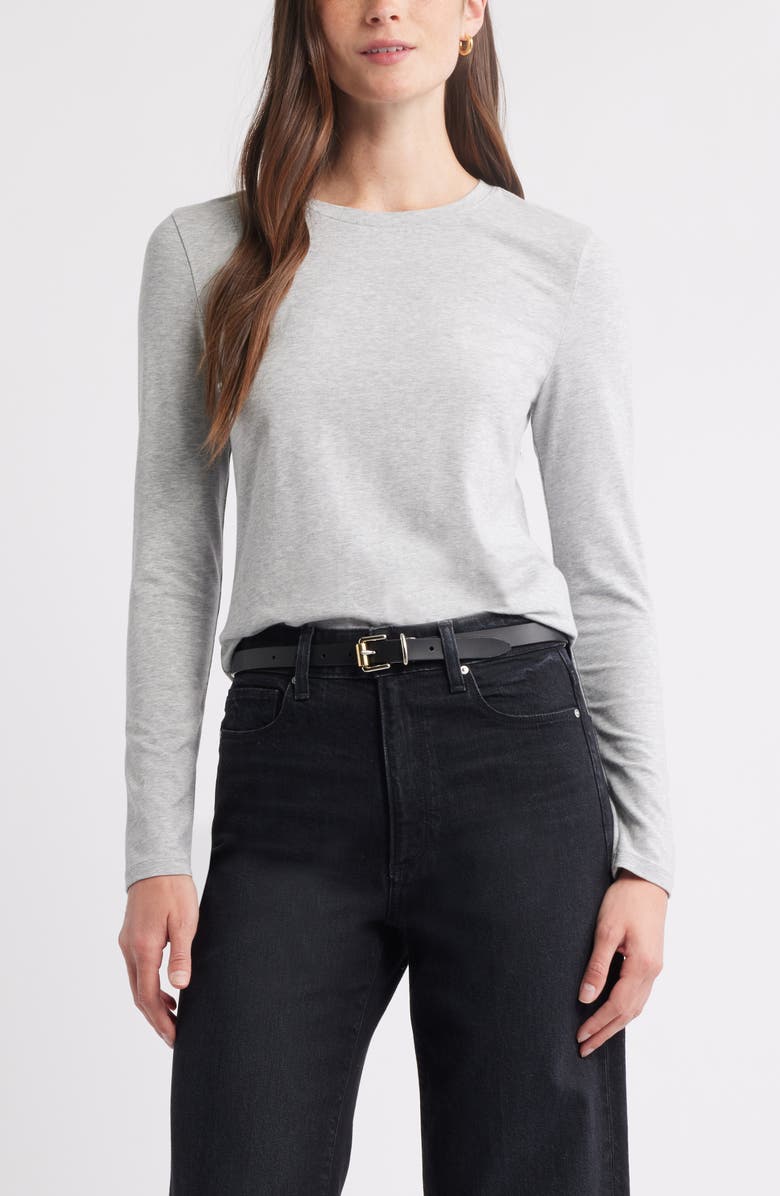 Crewneck Long Sleeve T-Shirt