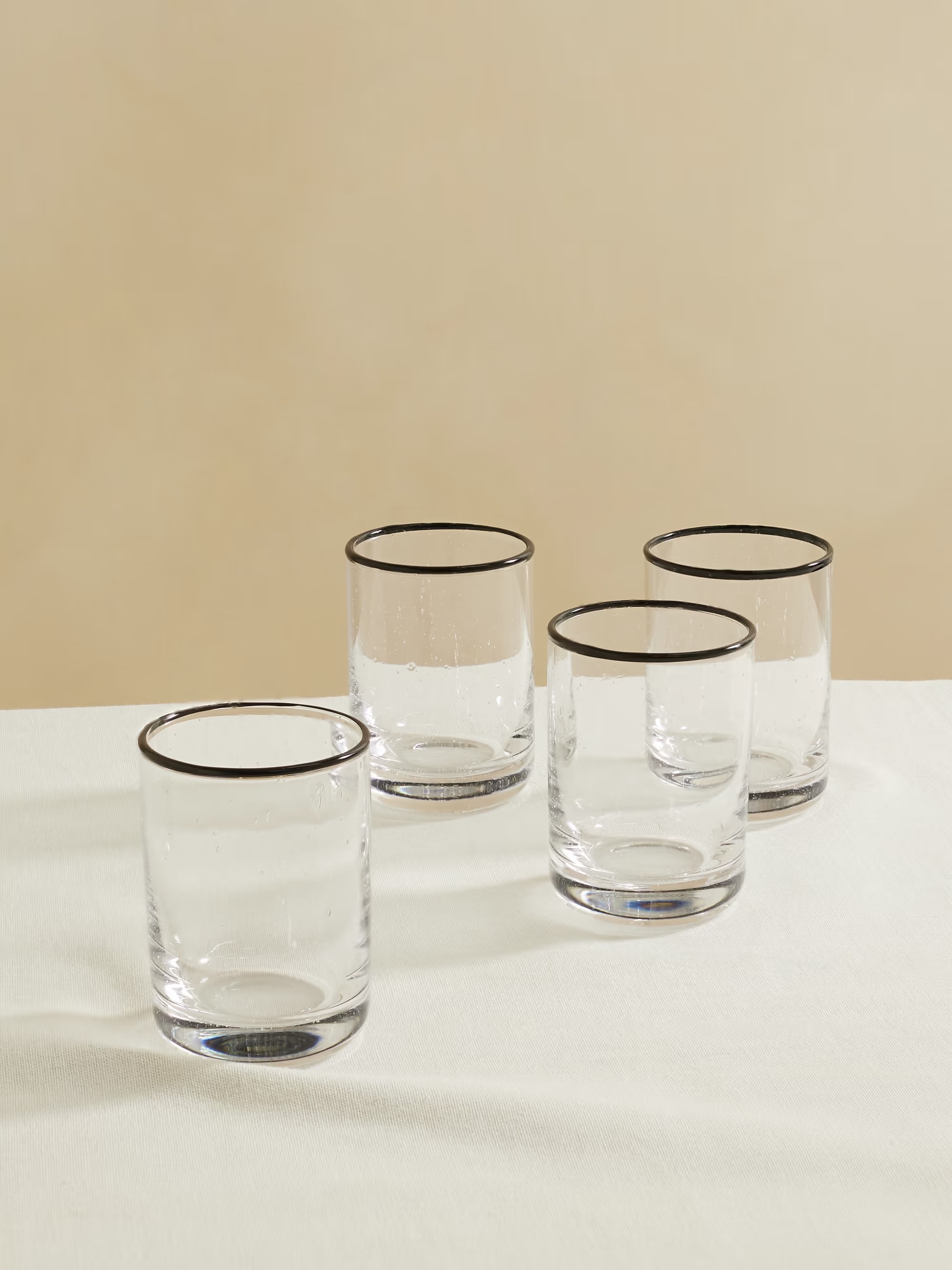 Louise Roe, Low Set of Four Glasses