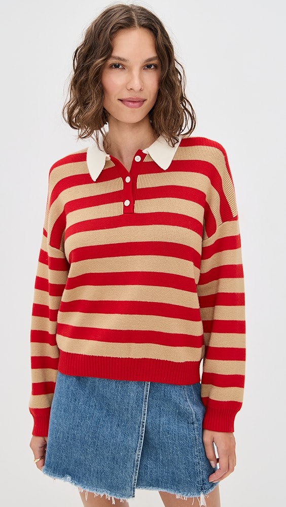 Wayf Cindy Stripe Pullover