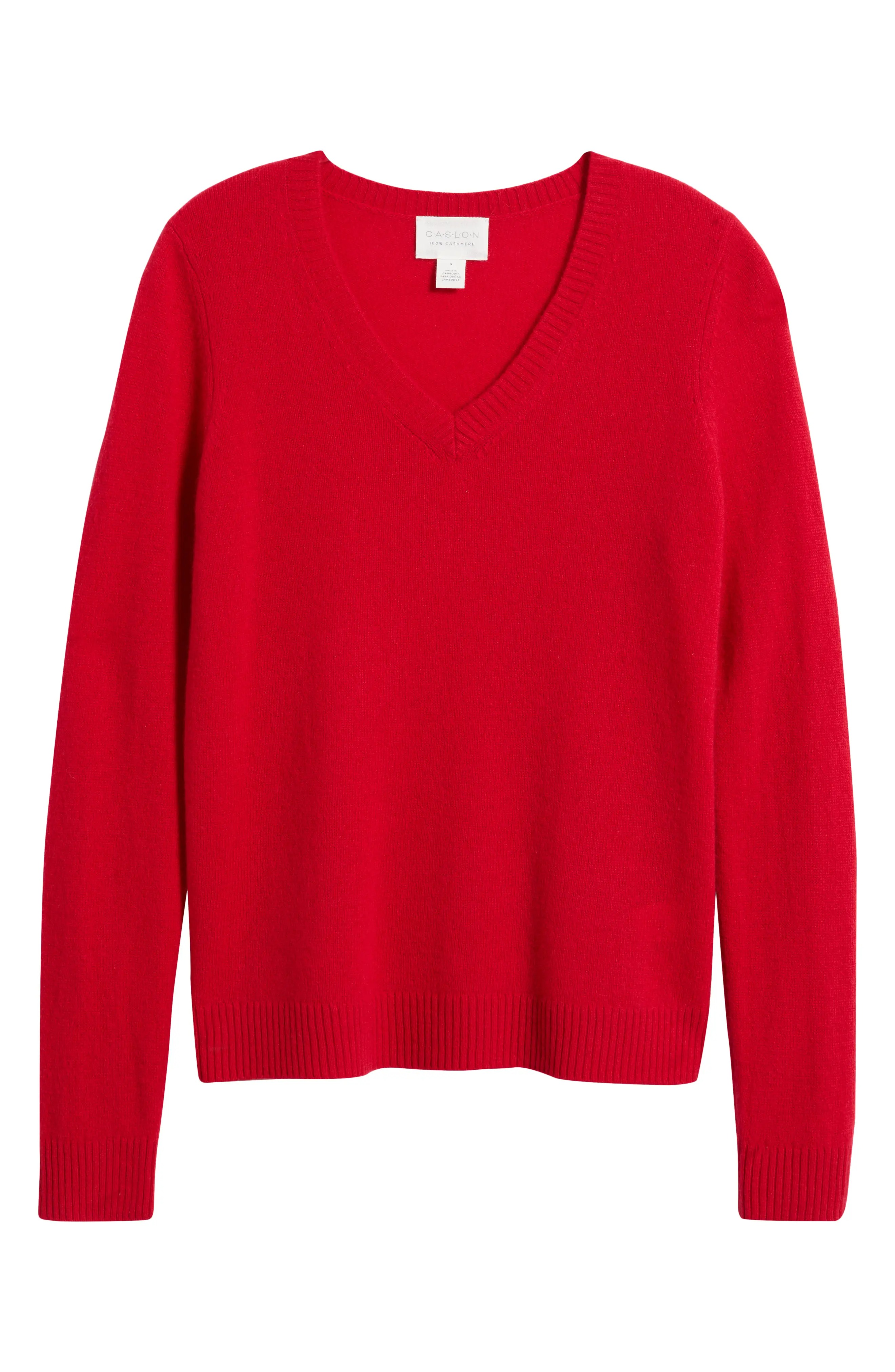 Cashmere V-Neck Sweater