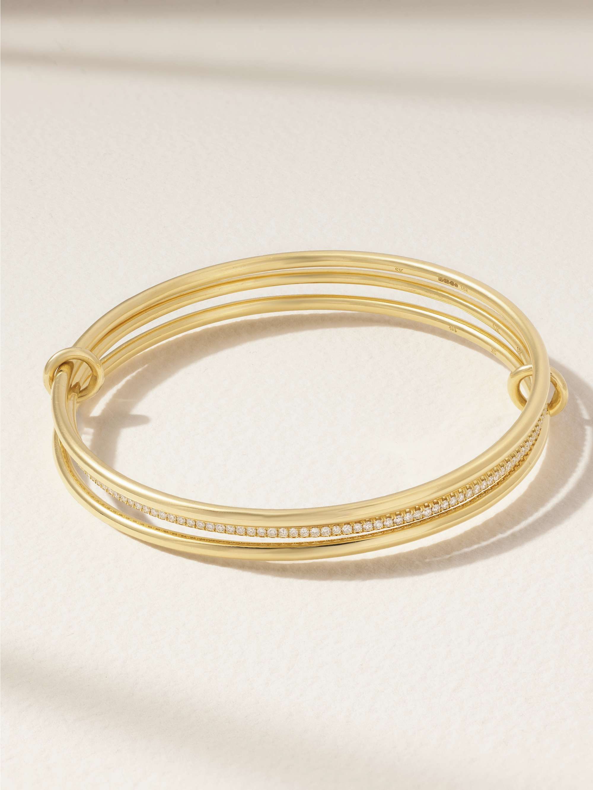 Lumin 18-Karat Gold Diamond Bracelet
