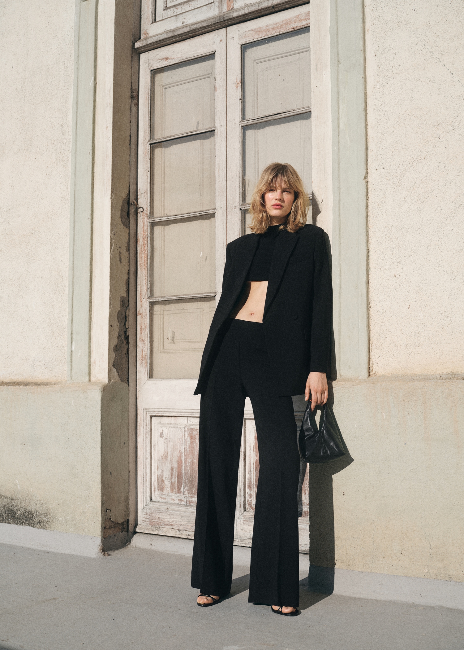 Straight Mid-Rise Suit Pants - Women | Mango Usa