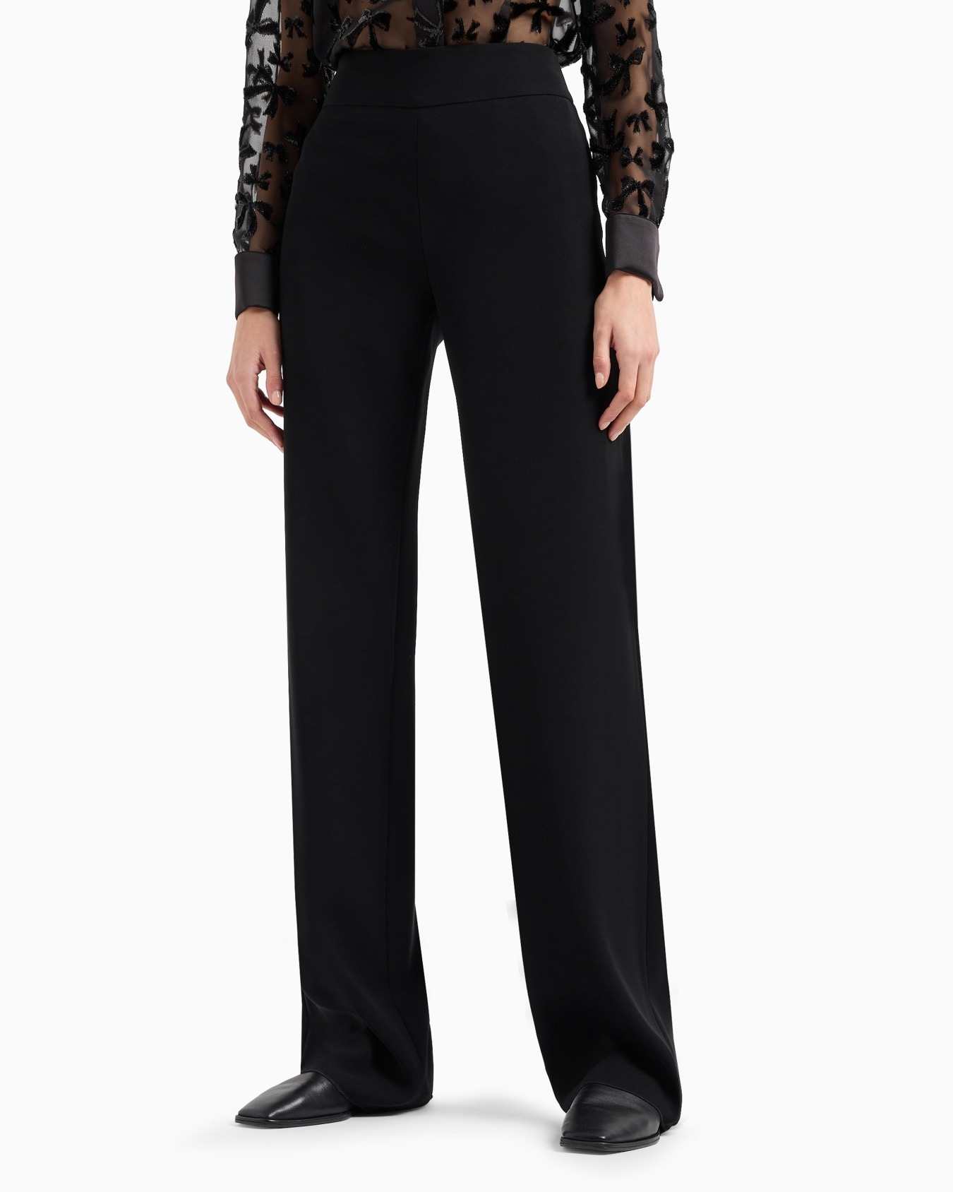 Emporio Armani, Techno Cady Palazzo Trousers