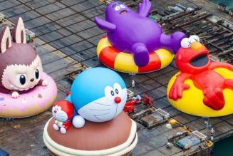 KAWS Joins Forces With AllRightsReserved for World's First and Largest Water Parade