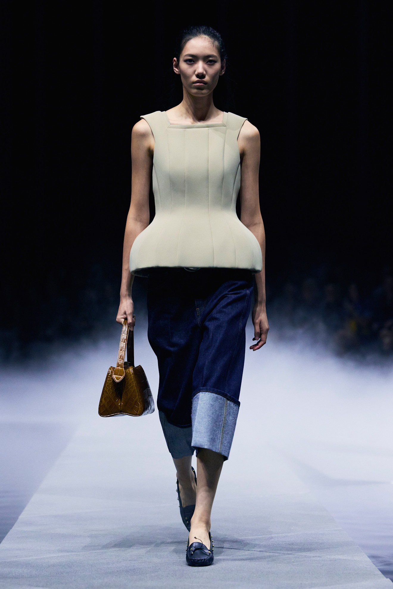 khaite spring/summer 2026 dark-rinse denim