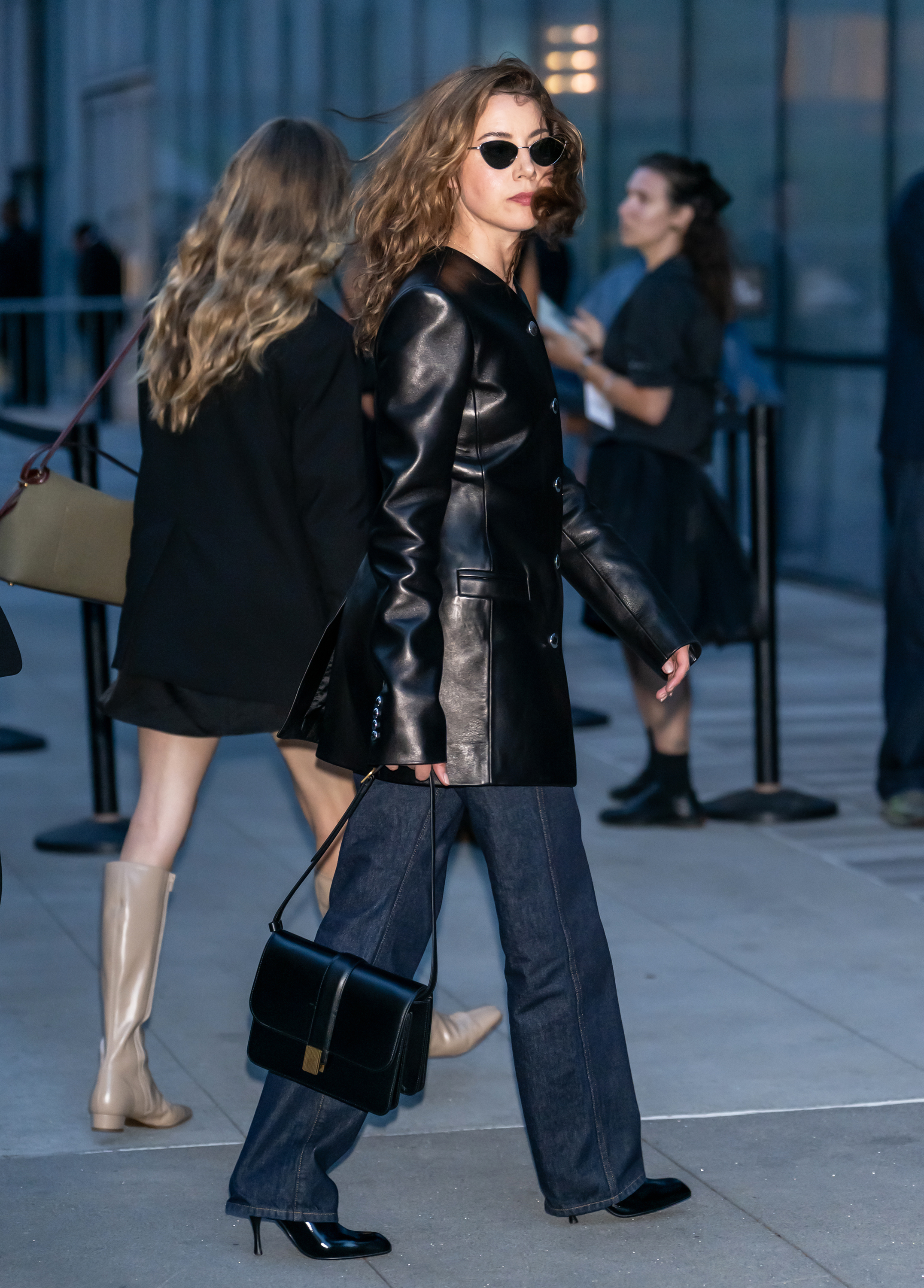 A celebrity attends the khaite spring/summer 2026 show.