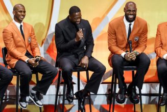 LeBron James Enters the Hall of Fame With the "Redeem Team" in Historic Enshrinement
