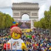 LEGO® Transforms the Champs-Élysées for a Day of Play