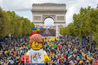 LEGO® Transforms the Champs-Élysées for a Day of Play