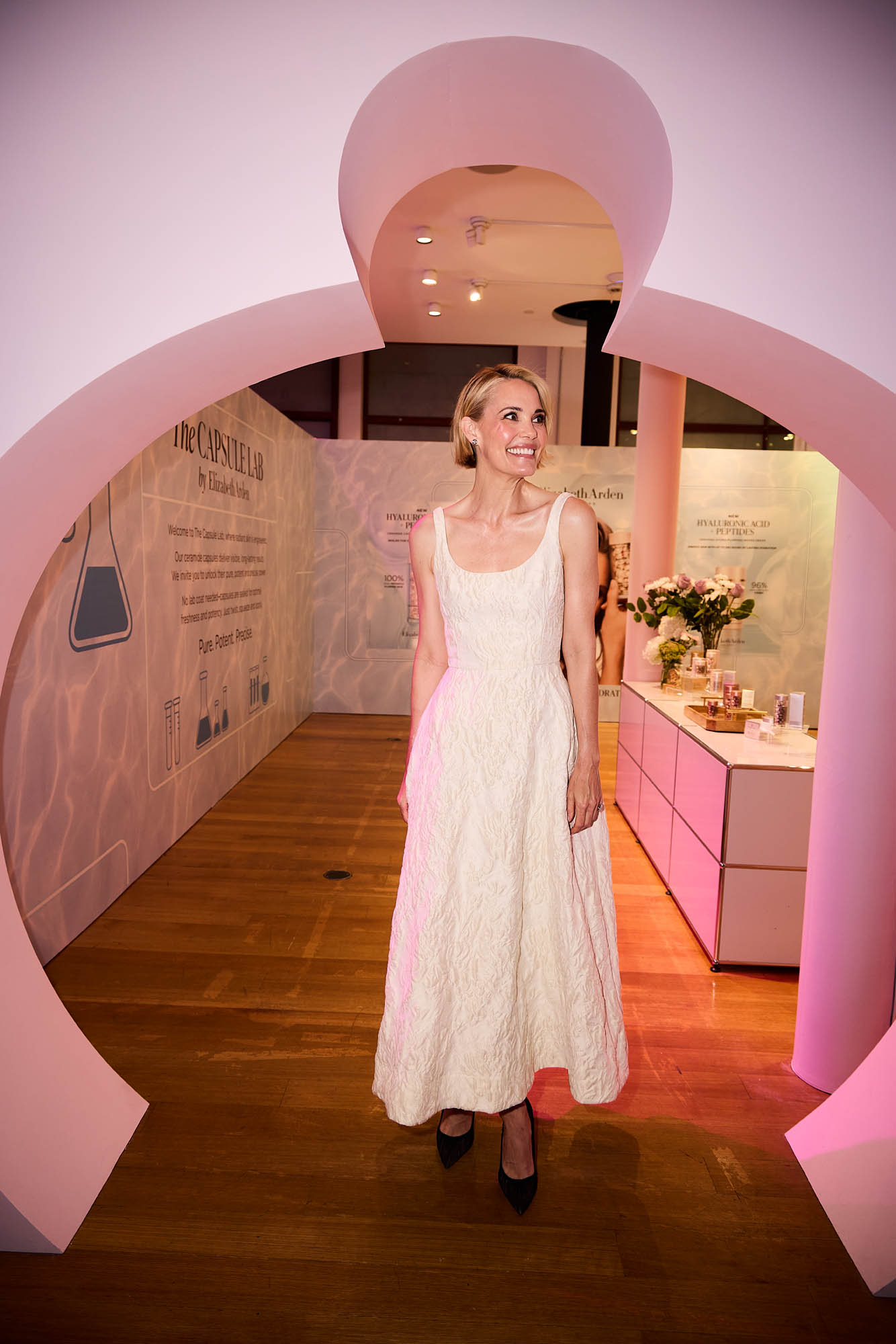 Leslie Bibb attends Elizabeth Arden&#039;s The Capsule Lab in SoHo New York