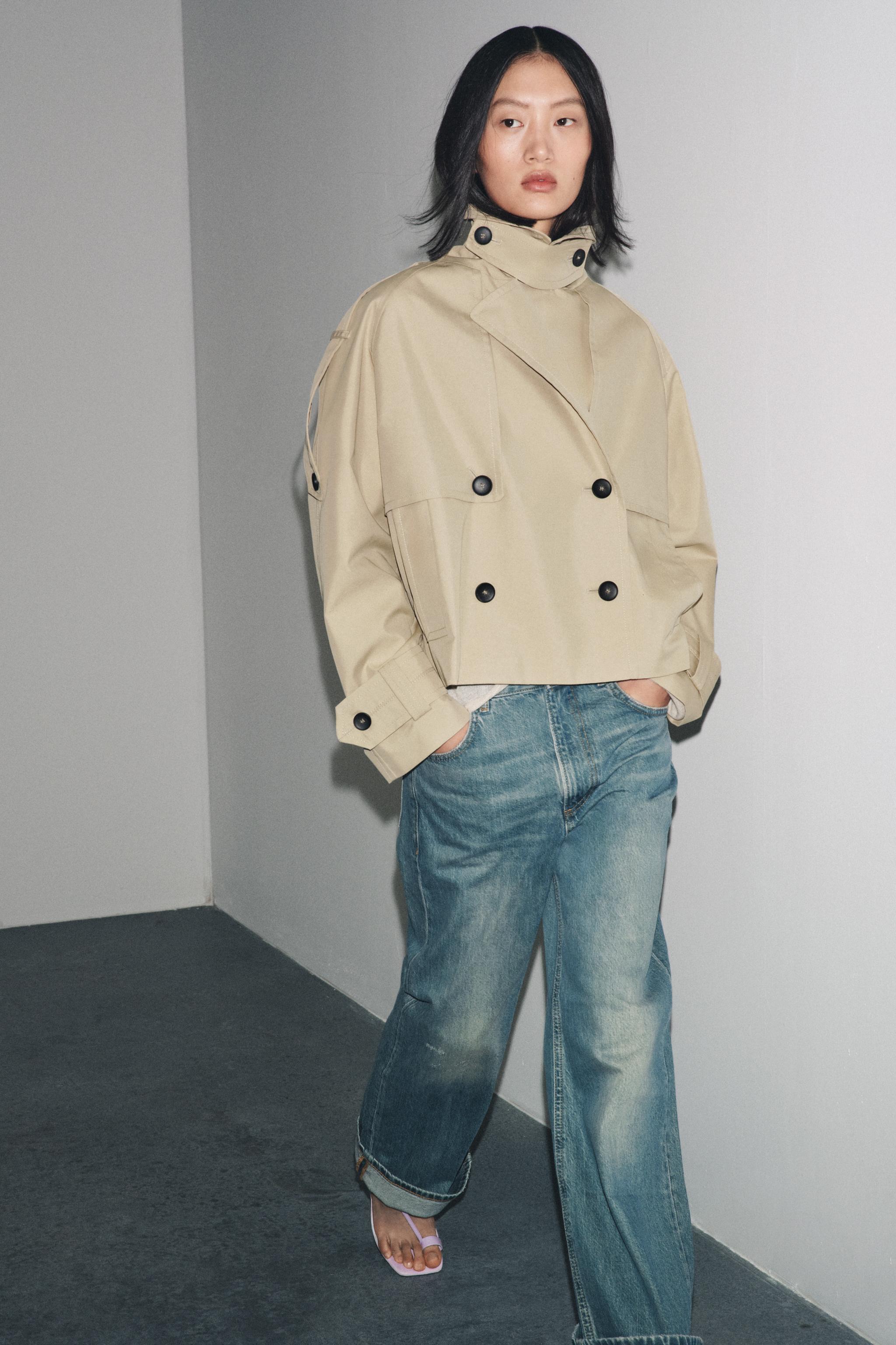 Short Water-Repellent Trench Zw Collection