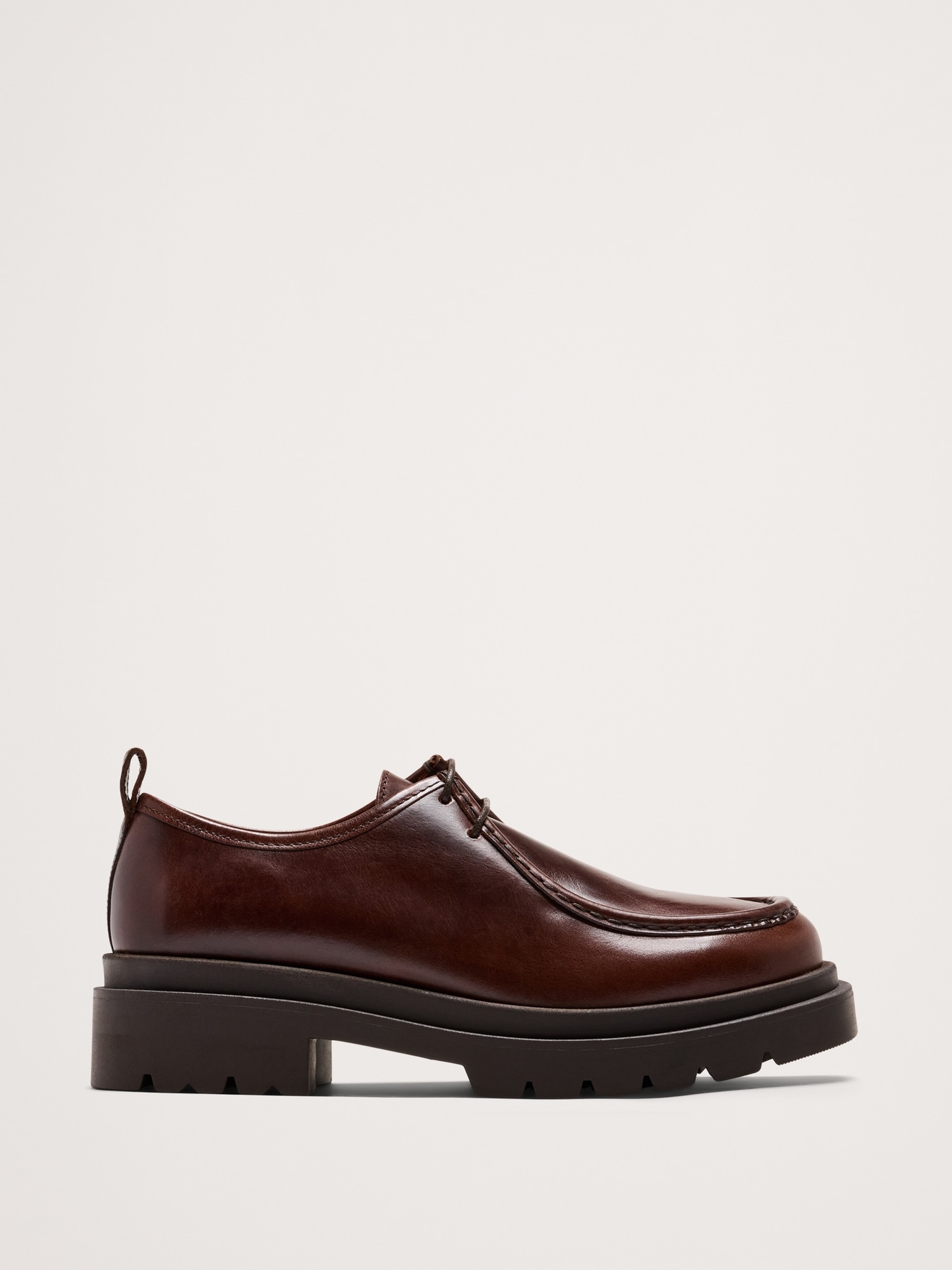 Italian Leather Derby Shoes