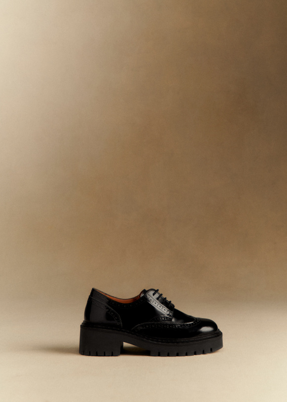 Jacob Derbies - Glossy Black - Bovine Leather - S&amp;eacute;zane
