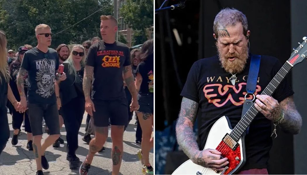 Memorial Walk for Late Mastodon Singer-Guitarist Brent Hinds Held in Atlanta