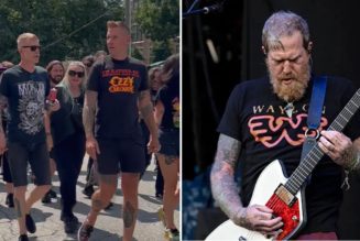 Memorial Walk for Late Mastodon Singer-Guitarist Brent Hinds Held in Atlanta