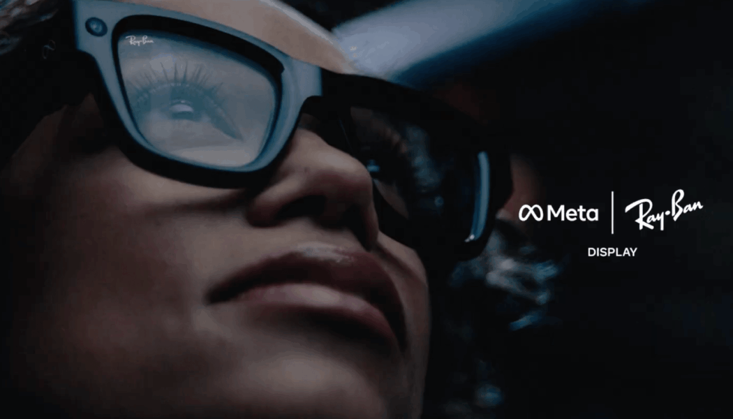 Meta leaks its new smart glasses with a display