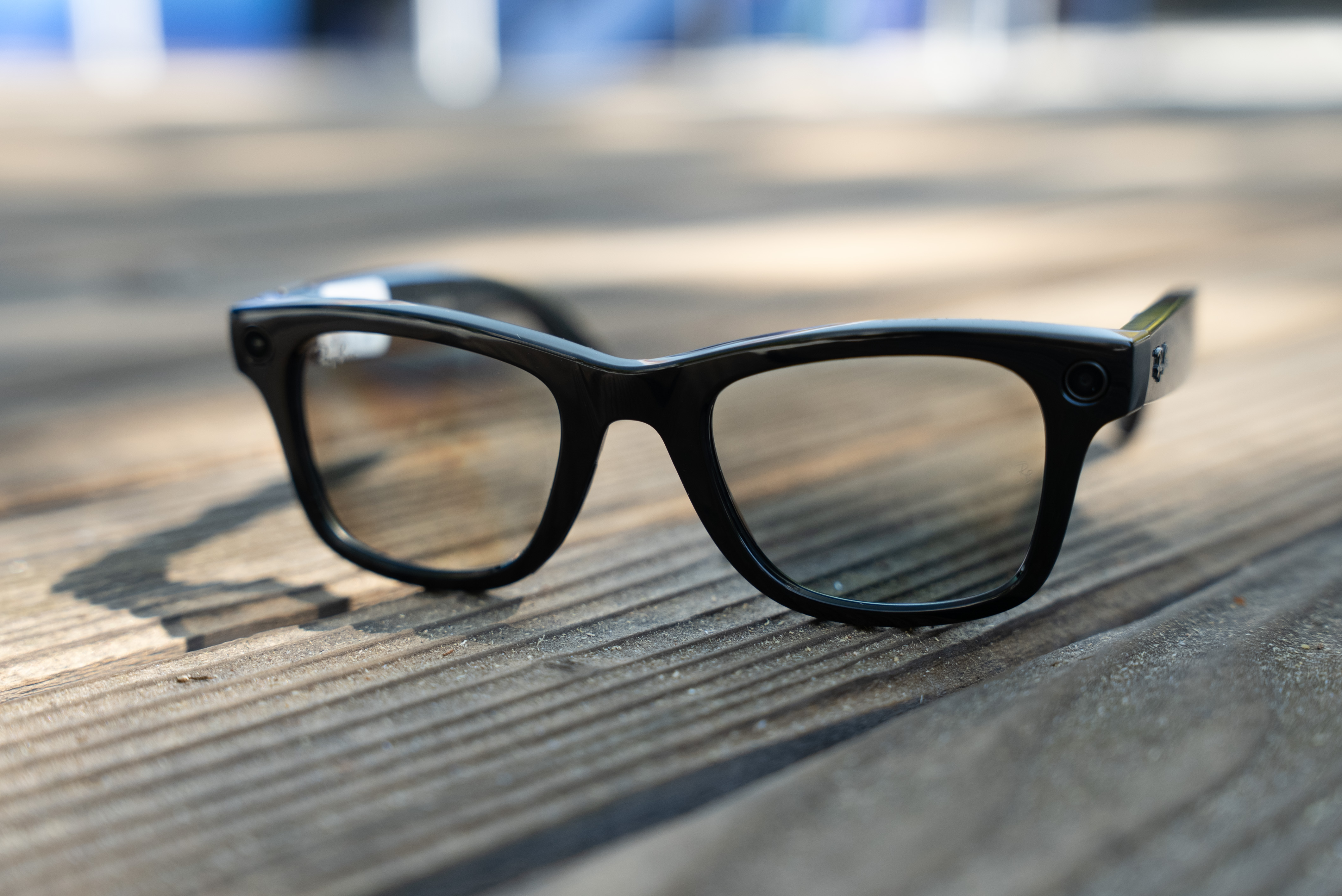 The Ray-Ban Meta (Gen 2) smart glasses.