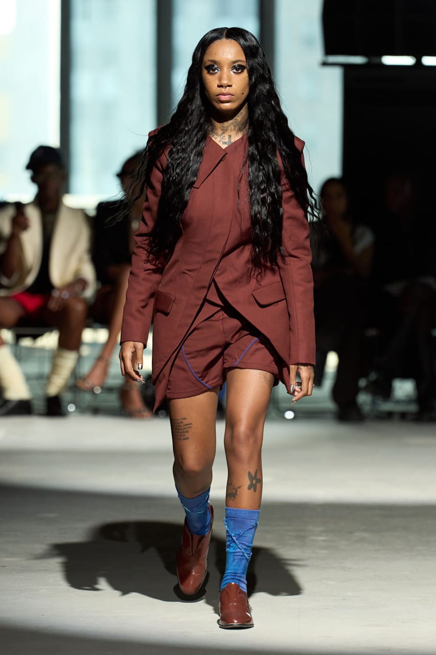 Music's Best Moments at New York Fashion Week Spring/Summer 2026 ss26 leon thomas who decides war tela d'amore ev evan bravado label runway show kodak black private policy laquan smith front row ty dolla sign $ign soundtrack rapper mariah the scientist latto busta rhymes theophilio advisry cisco swank edvin thompson jane wade king princess bktherula head of state feek riddim luar asap ferg