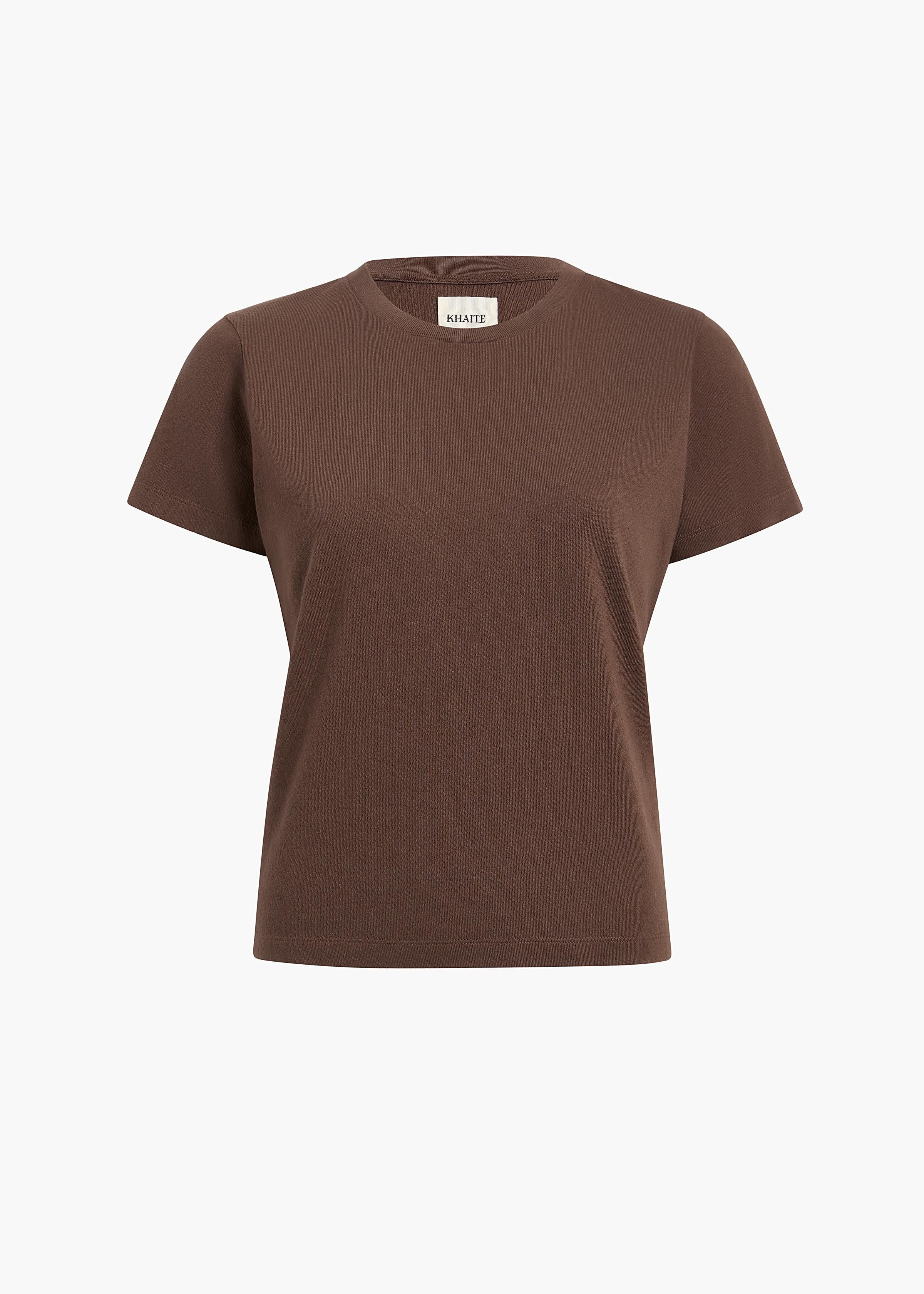 Khaite, Emmylou T-Shirt in Bark