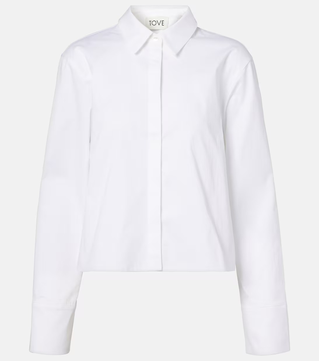 Tove, Delys cotton poplin shirt