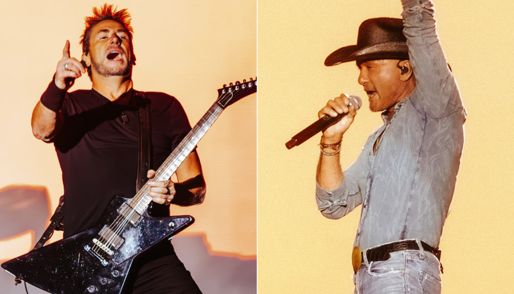 Nickelback and Tim McGraw Turn Field of Dreams Movie Site Into Concert Heaven