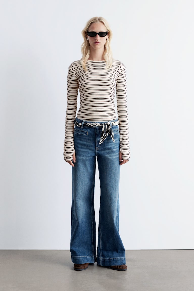 Regular Wide-Leg Jeans