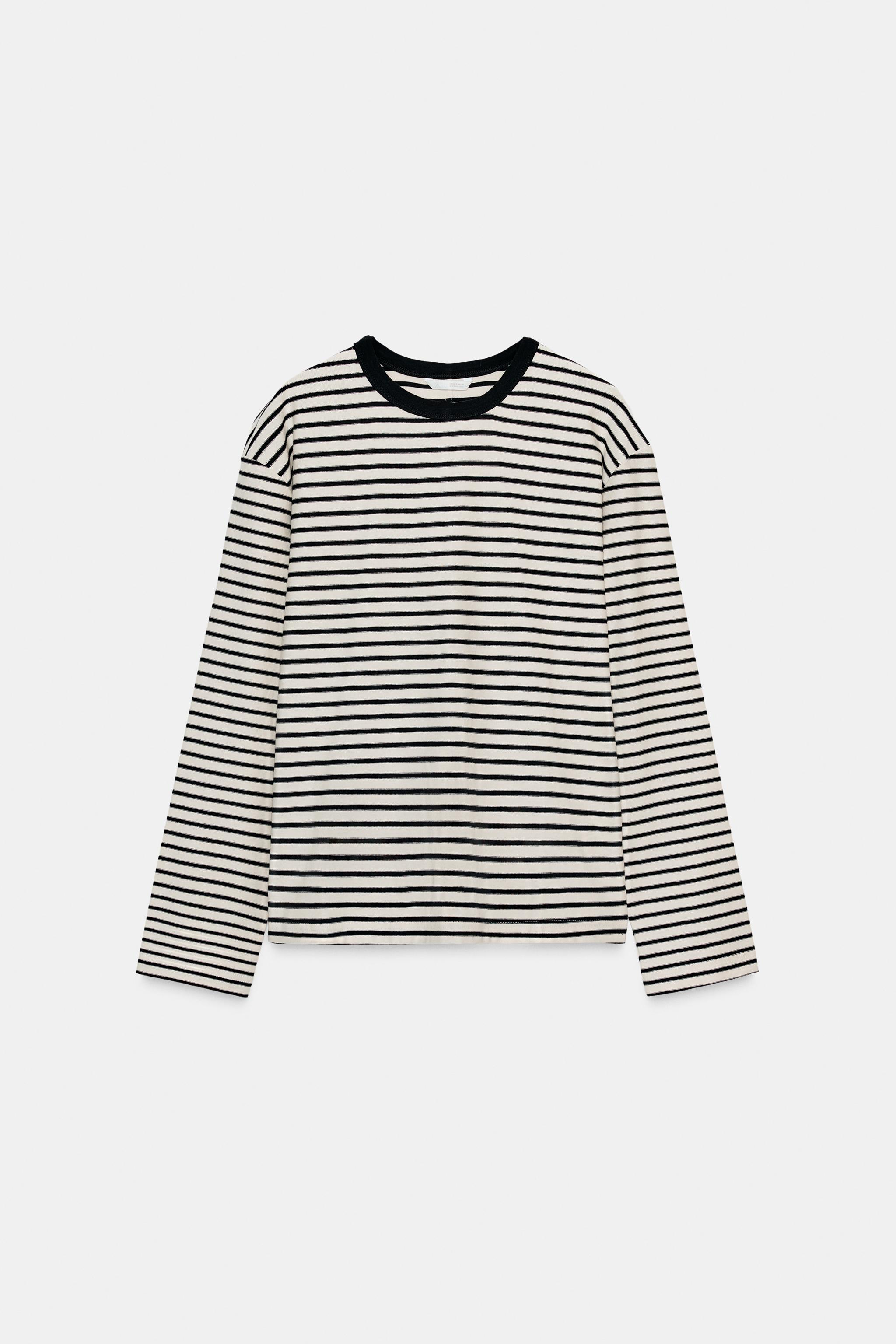 Long Sleeve Striped T-Shirt
