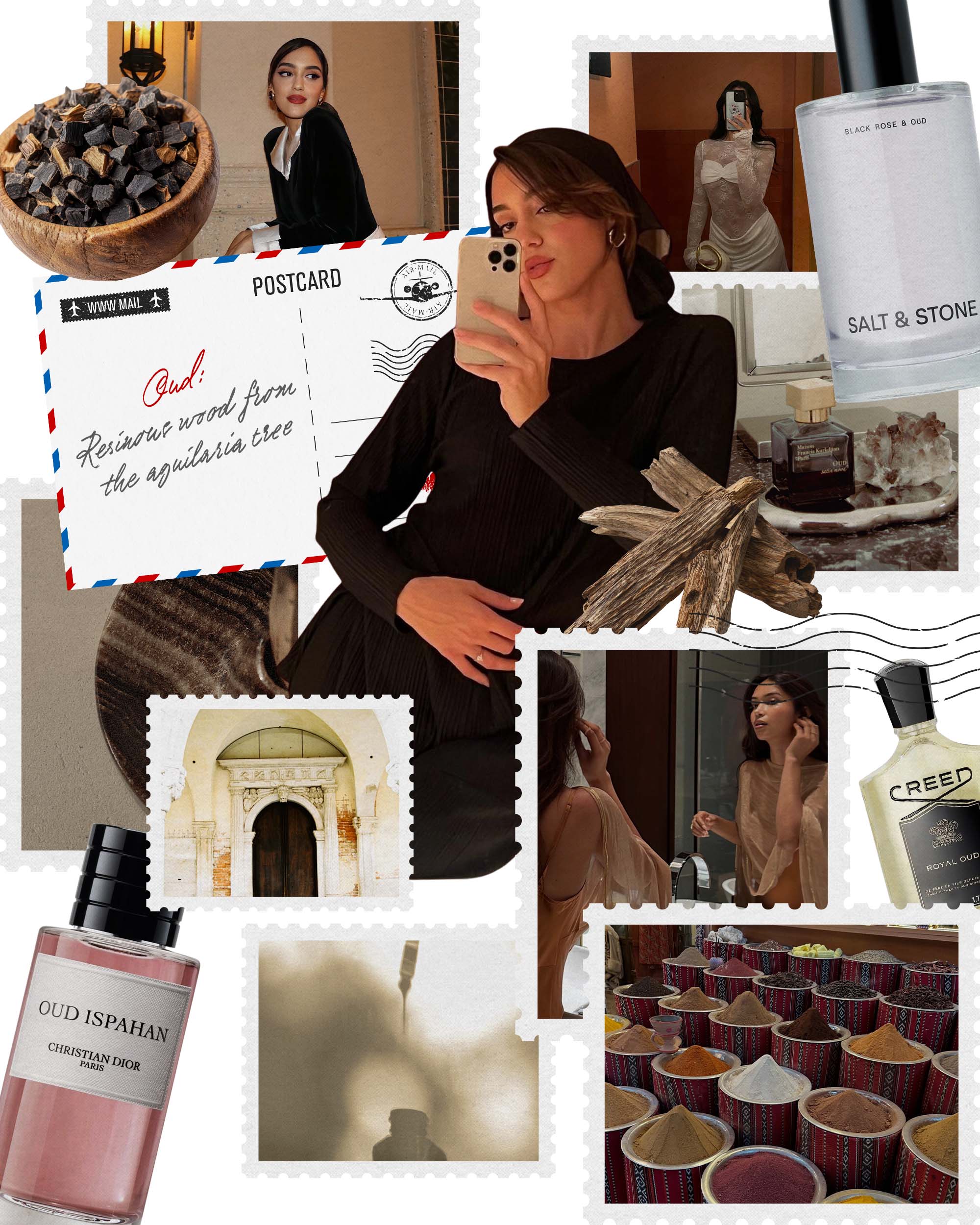 Worldly Beauty: Oud Collage