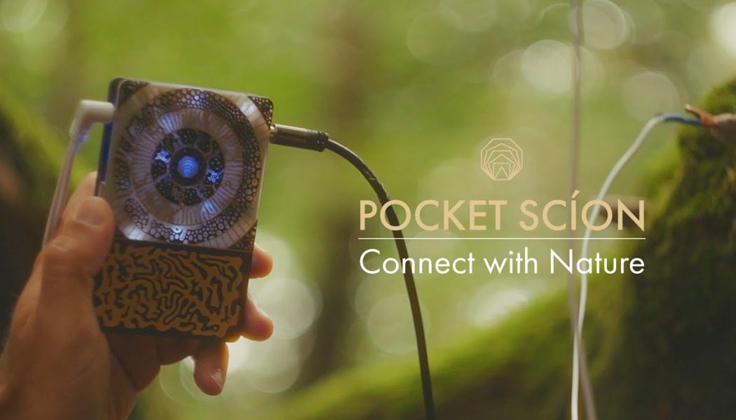 Pocket Scion is a synth you play with plants