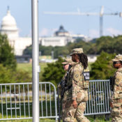 President Trump Has National Guard Doing Yard Work In "Crime-Ridden" D.C.