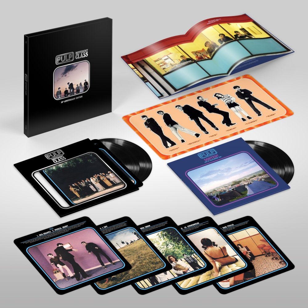 pulp different class 30th anniversary reissue artwork packaging