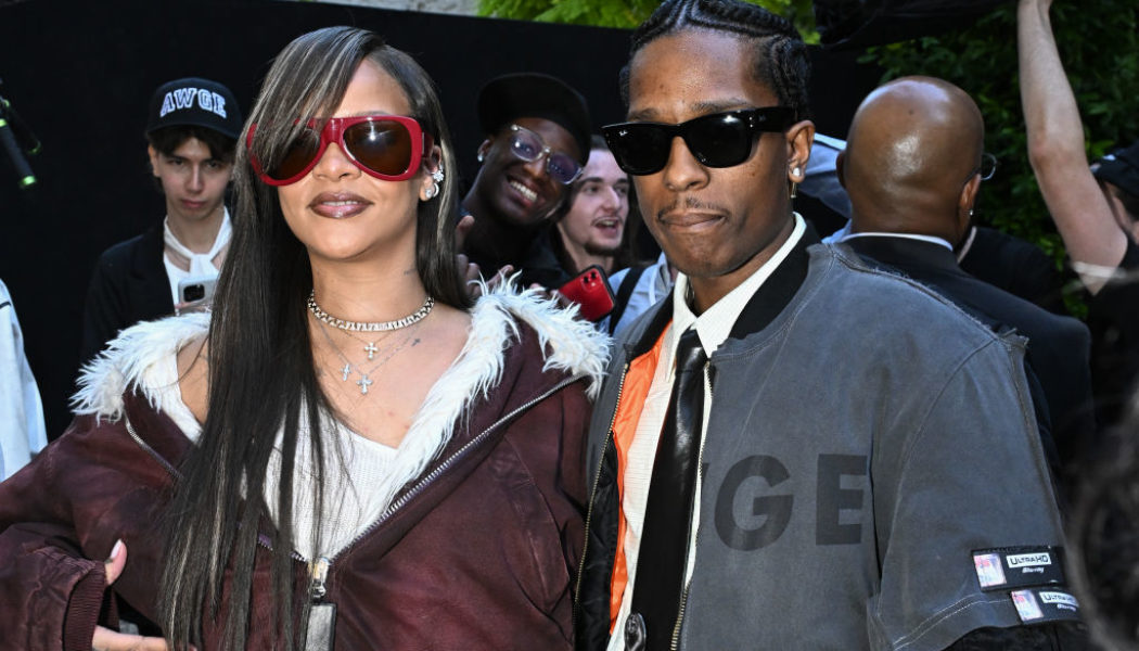Rihanna Introduces 3rd Child With A$AP Rocky To The World