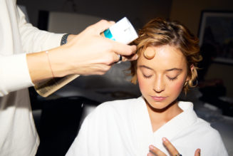 Rising Star Sophie Telegadis Wore The Vintage Dress of Her Dreams for Her Feature Film Debut