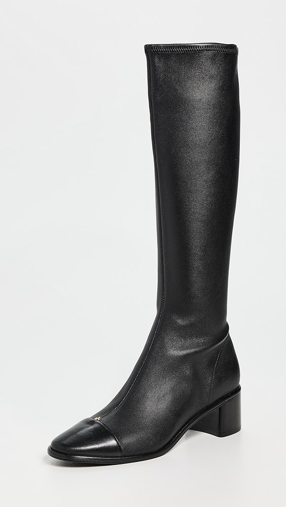 Tory Burch Cap Toe Knee High Boots