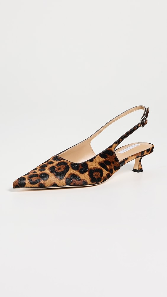 Tony Bianco Crush Leopard Slingback Heels