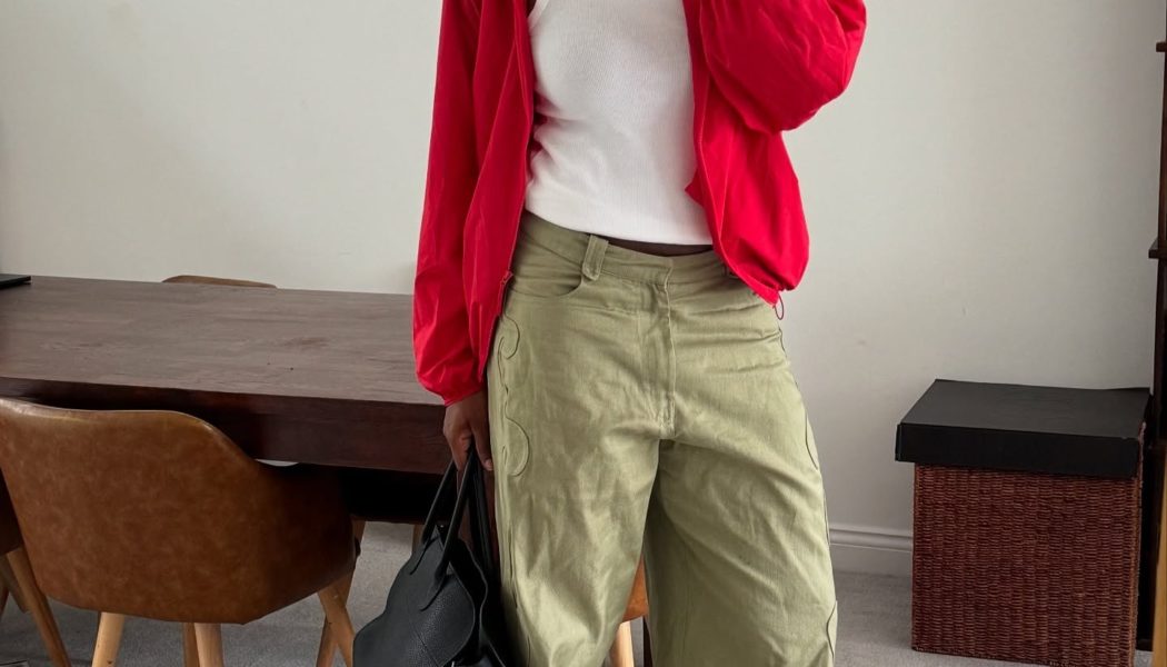 Suddenly, Londoners Are Swapping Basic Black Jackets for This Much Trendier Colour