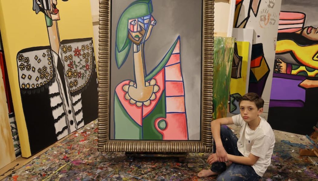 Teen Prodigy Andres Valencia Partners With Legendary Paris Print House