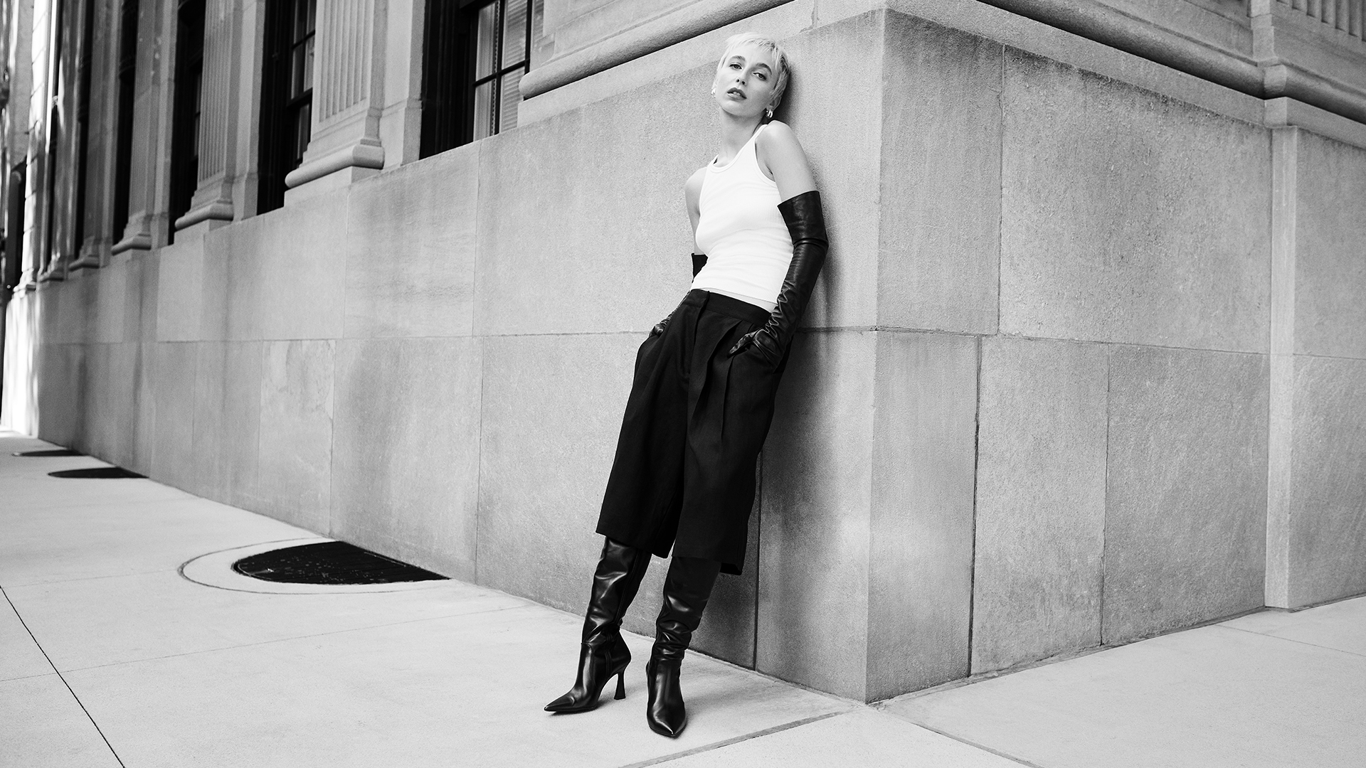 Emma Chamberlain stars in the new Stuart Weitzman campaign